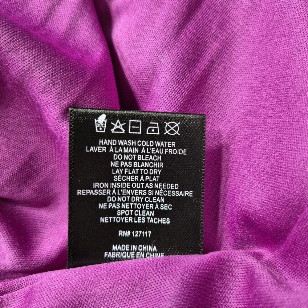 Belle Badgley Mischka Women's Dress Size 6 Sequin Dress Evening PinkFuchsia (47) - Picture 8 of 11